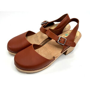 Lotta’s From Stockholm Swedish Highwood High Heel Clog Sandal for Women Size 42